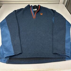 Mens spyder quarter zip